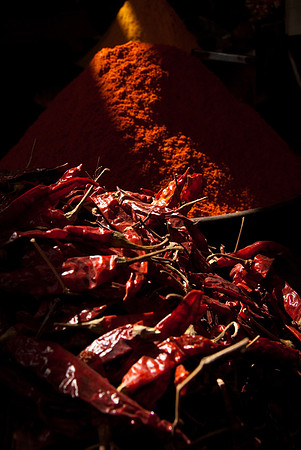 Red Peppers - Jodhpur Market