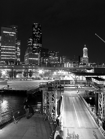 Downtown Seattle From Ferry