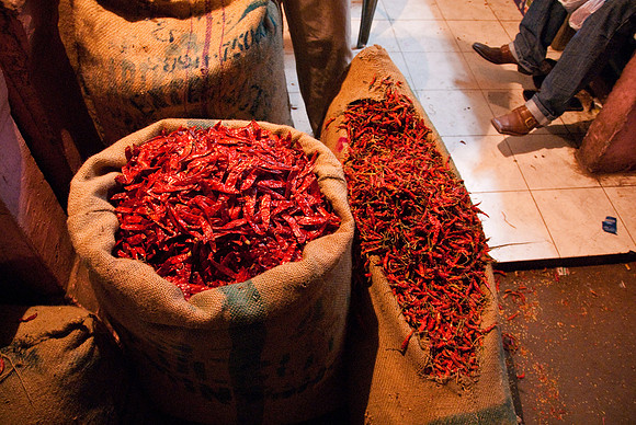 Red Peppers - New Delhi Night Market 1