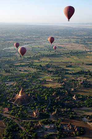 Balloons Over Bagan